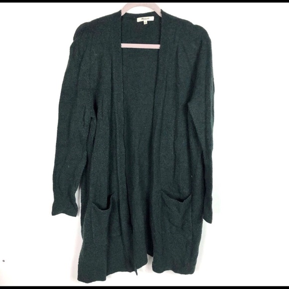 Madewell long wool open sweater women’s‎ size small - Picture 1 of 9